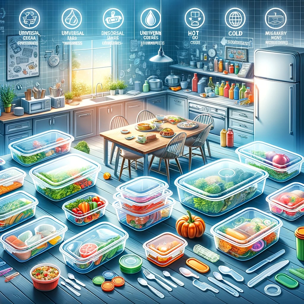 Пластикові контейнери для їжі: ідеальне рішення для зберігання та транспортування